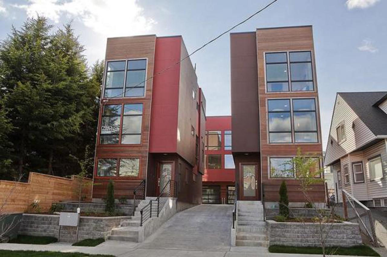 Central Modern Home With Rooftop Seattle Eksteriør billede